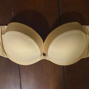 Nylon Strapless Bra